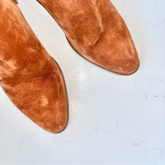 Everlane Suede Pointed Toe Short Boot - Picture 9 of 11